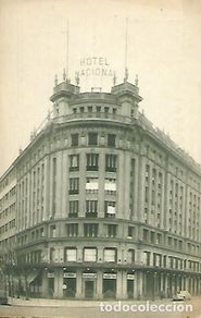 Postales: MADRID - HOTEL NACIONAL - A.G. MARTORELL - SIN CIRCULAR
